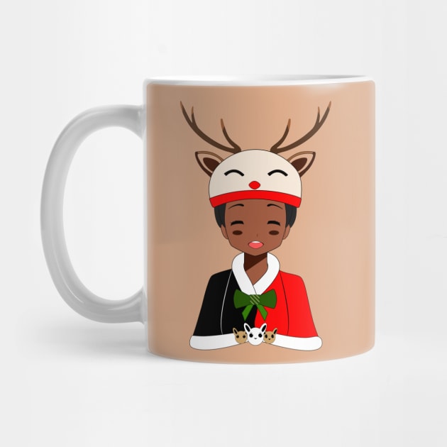 Reindeer Girl by Andile Mbhele